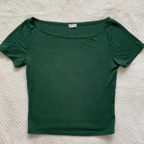 Set Of 3 Garage Soft Ribbed Crop Tops - Picture 9 of 9